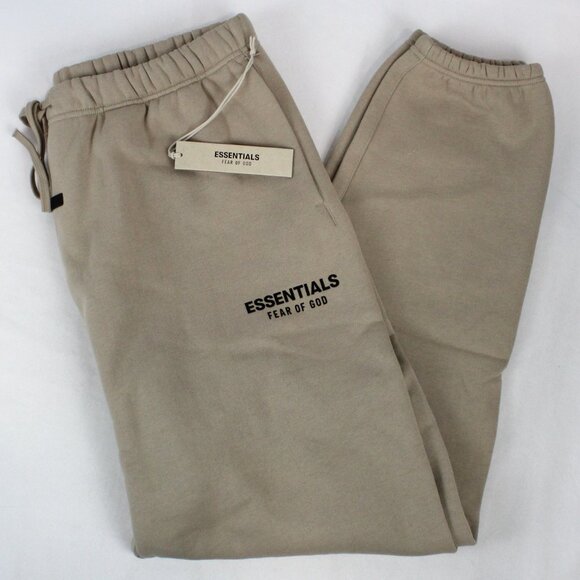 Fear of God Fleece Essentials Sweatpants in Desert Sand - Size XL - NWT - Picture 2 of 14